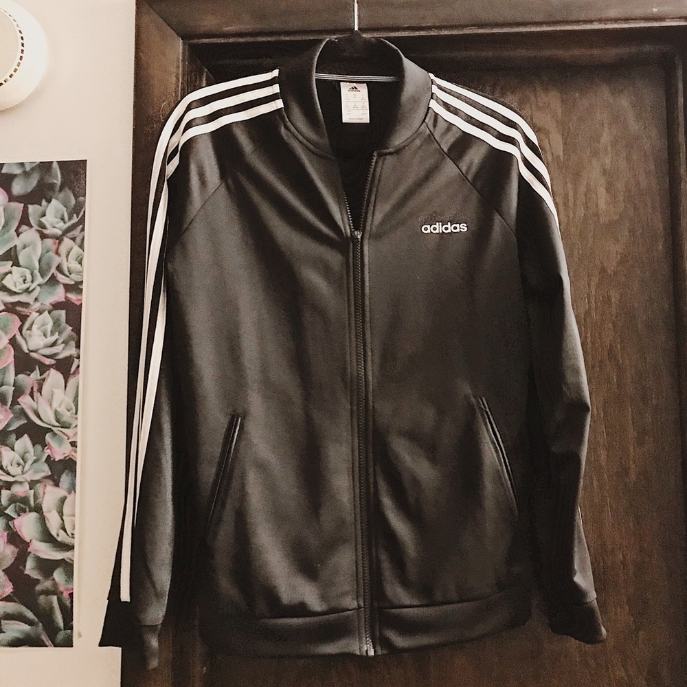 Black Adidas Track Jacket